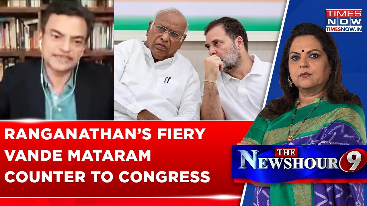 Anand Ranganathan Rips Into Congress Over Vande Mataram, Partition And Appeasement Politics | WATCH