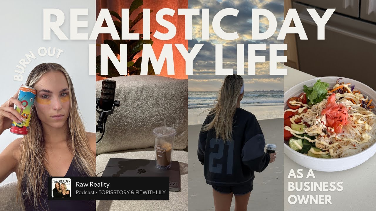*Productive day in the life* as a business owner | podcast recordings, work and packing (again)