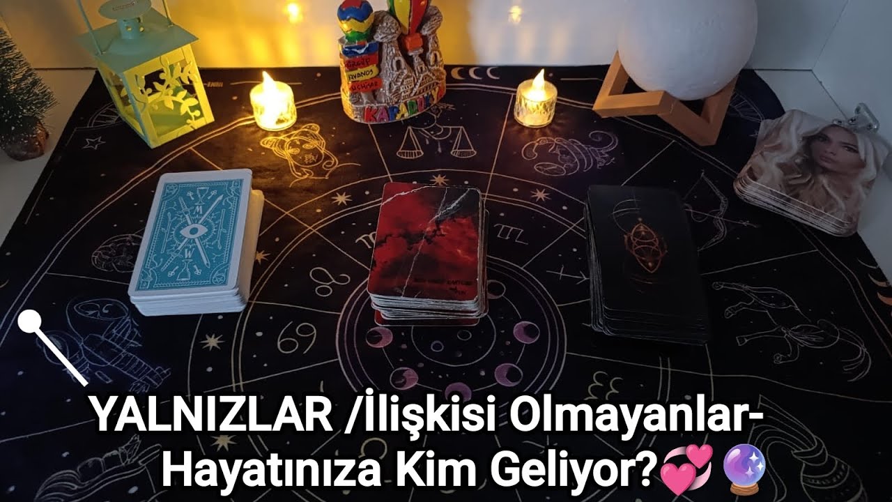 Yalnızlar İlişkisi/Olmayanlar-Hayatınıza Kim Geliyor?🌖#keşfet #tarot #desteseç 