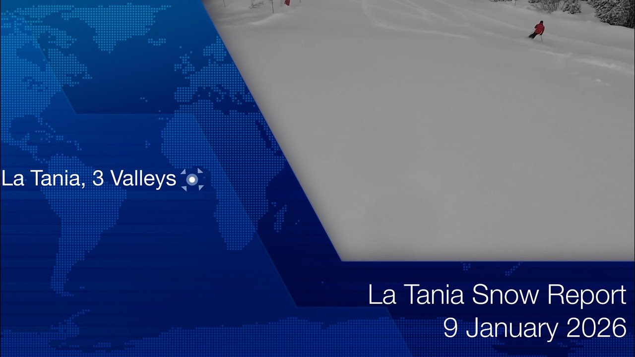 @SkiLaTania Snow Report 09 Jan 2026 latania.co.uk