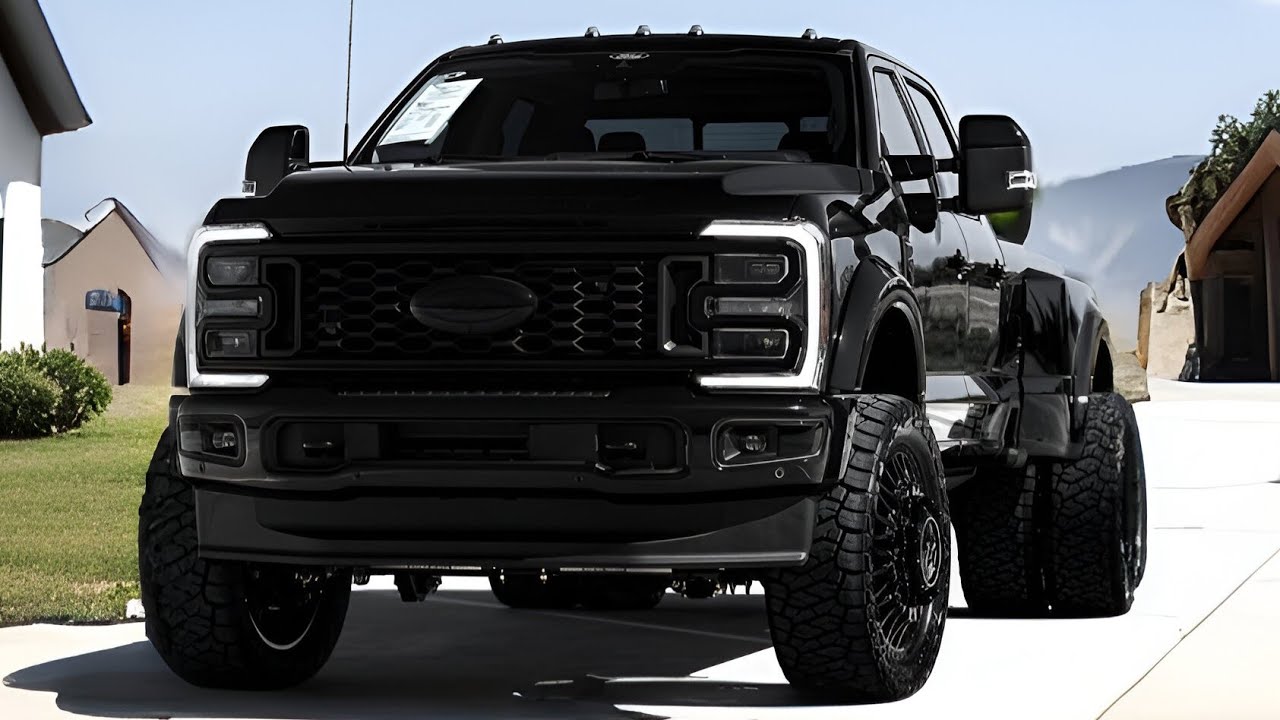 Ford F450 Limited 2025 года: самый мощный роскошный грузовик