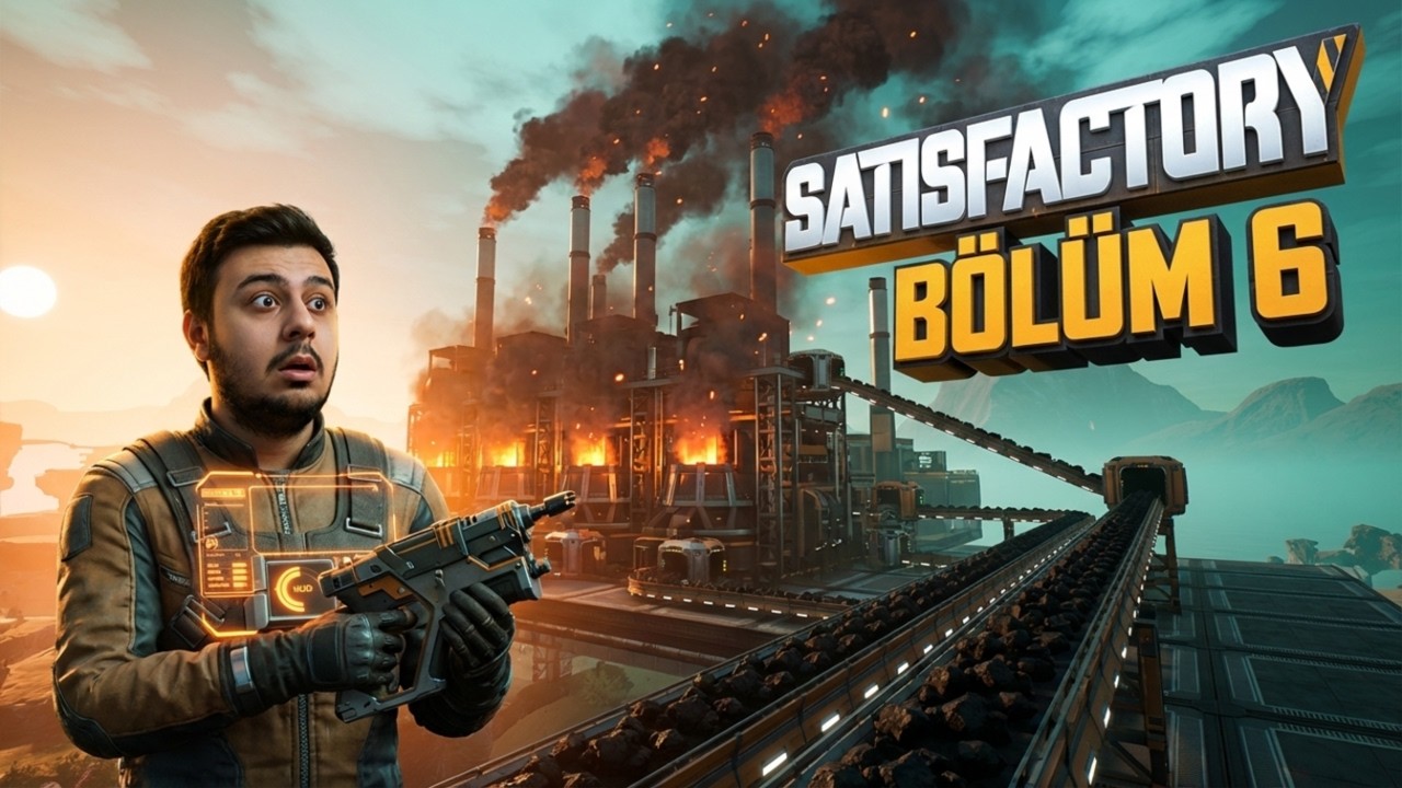 KÖMÜR ENERJİSİNE GEÇİYORUZ! | SATİSFACTORY TÜRKÇE BÖLÜM 6
