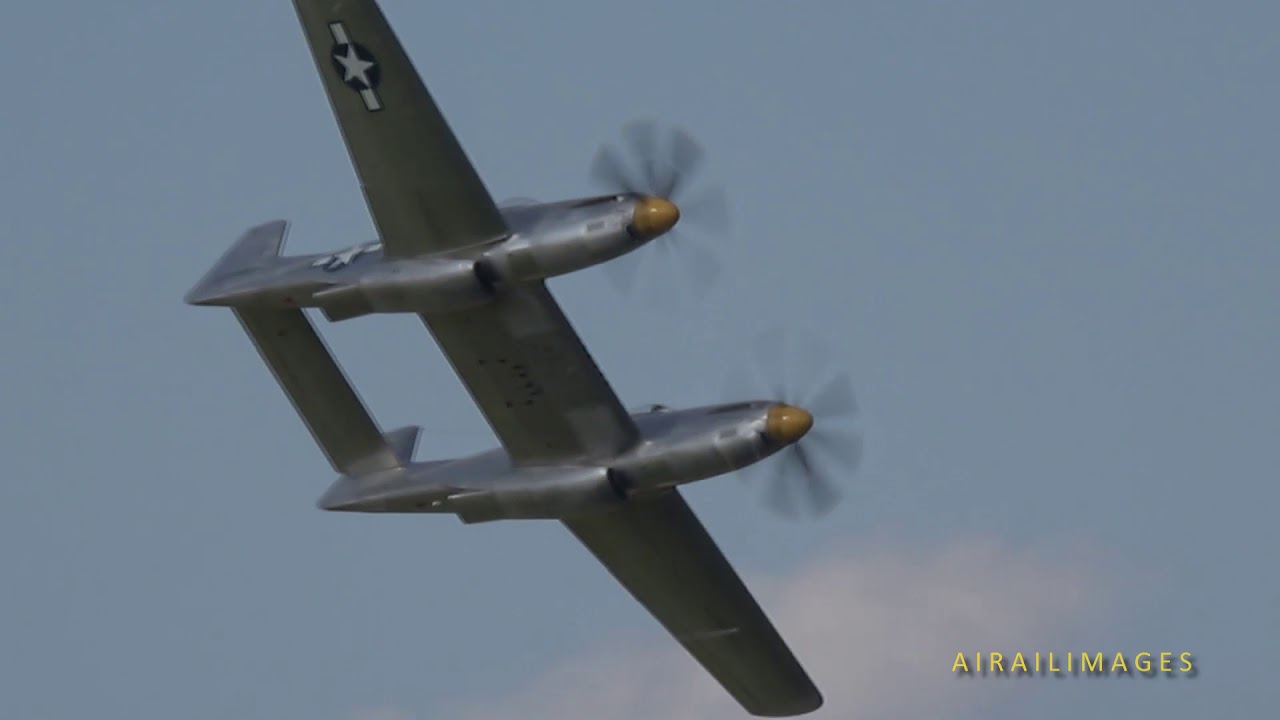 EAA AirVenture 2019 -- XP-82 Twin Mustang at Oshkosh ( P-82 F-82 ) Tom Reilly