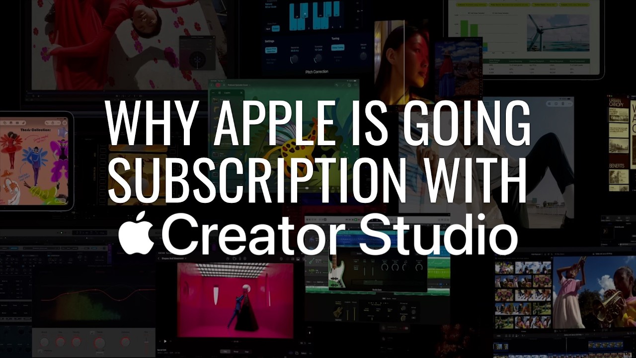 Почему Apple переходит на подписку в отношении Apple Creative Studio