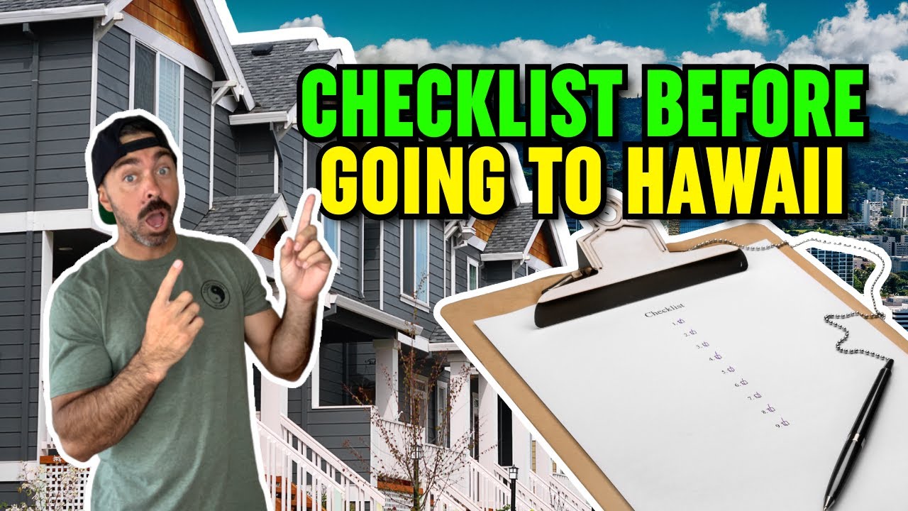 PCS To Hawaii - Checklist | Watch This Before Your PCS To Hawaii in 2023 | Moving To Hawaii