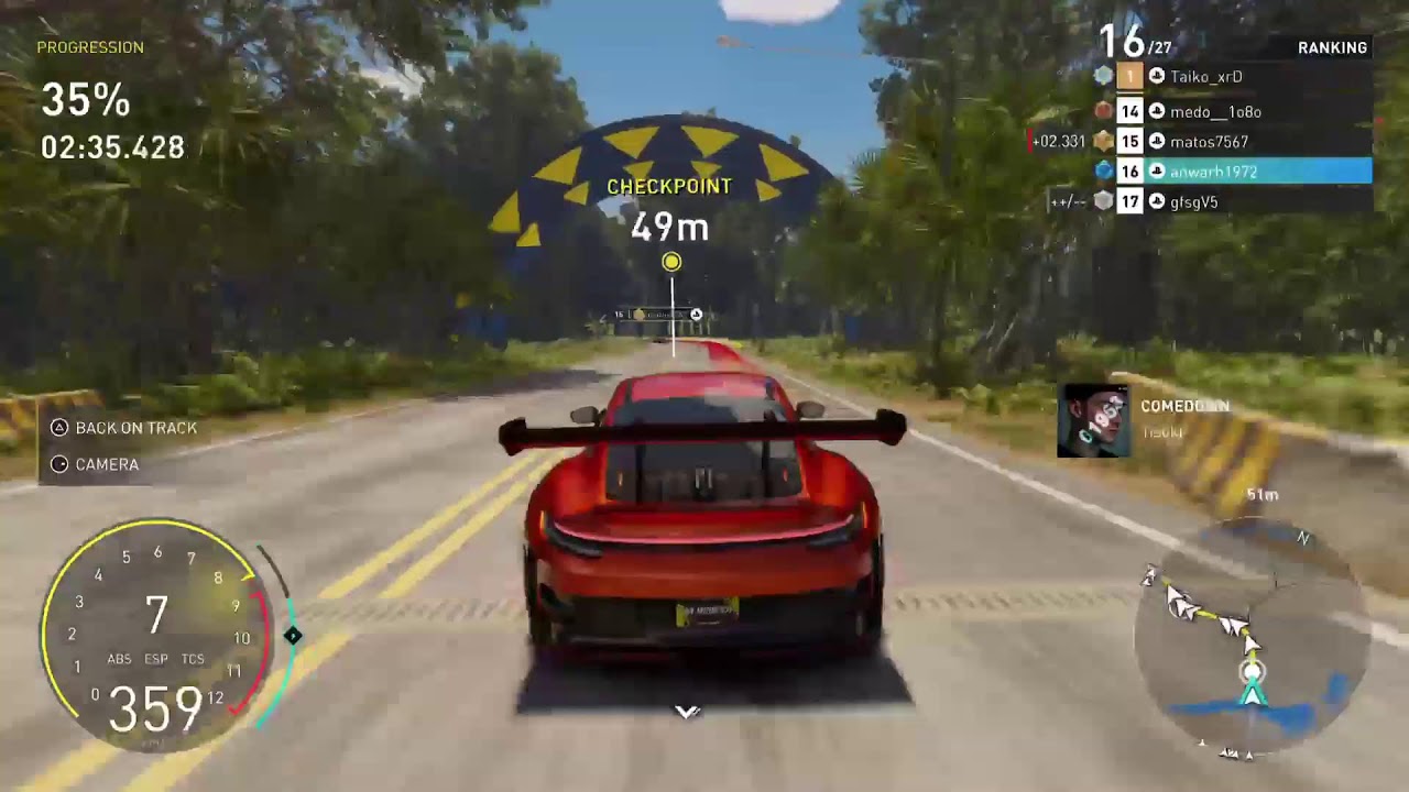 Crew motorfest Grand Race Road to Legend rank #1