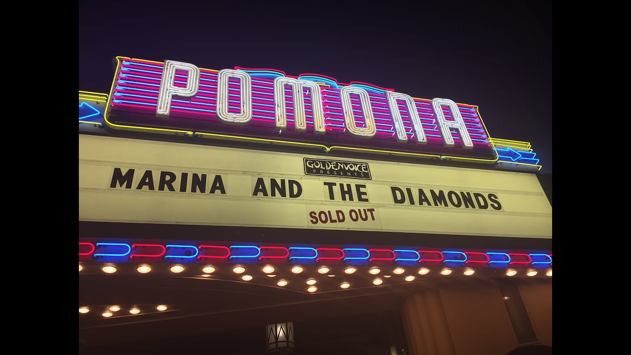 MARINA AND THE DIAMONDS NEON NATURE TOUR POMONA CONCERT 2015!