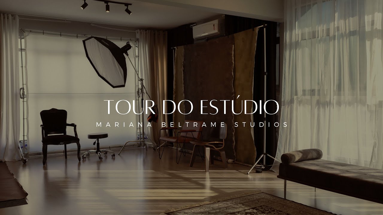 Tour do Estúdio Fotográfico | Mariana Beltrame Studios | Belo Horizonte BH