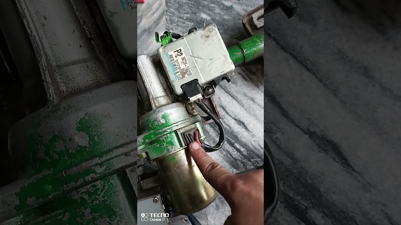 Suzuki Cultus Power steering EPS wiring and installation. 2004-2016