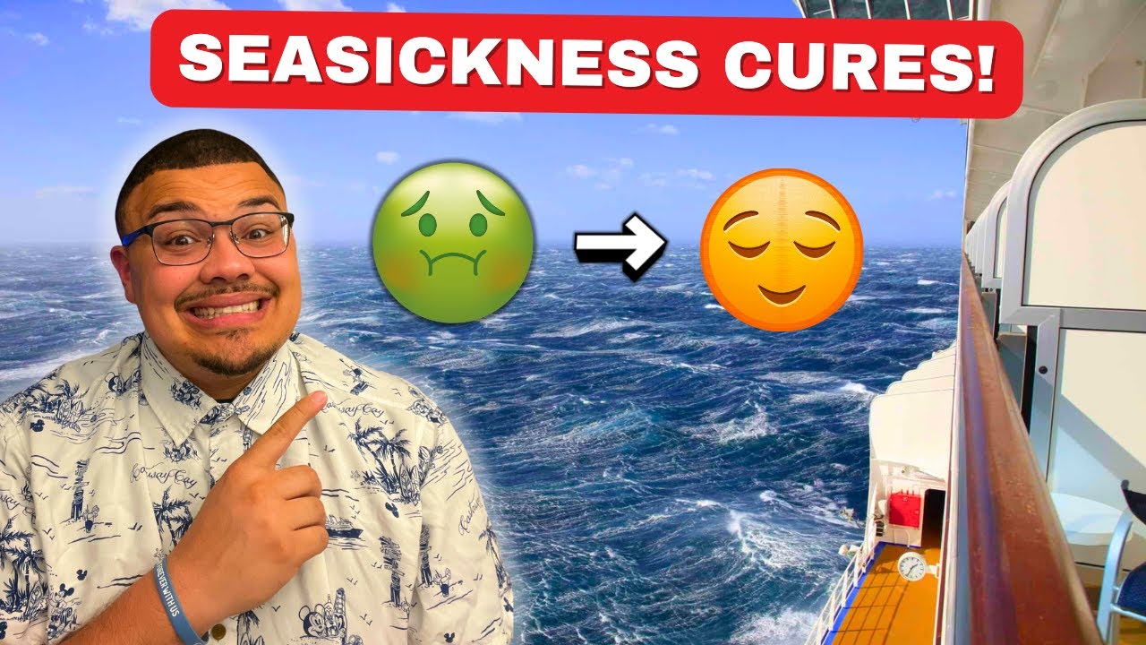 How not to get SEASICK on a Disney cruise!