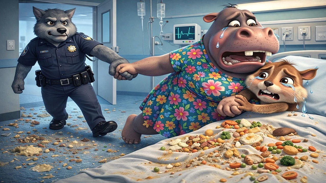 She Ate the Hospital Food Without Shame, But Nurse Explodes in Front of Everyone!