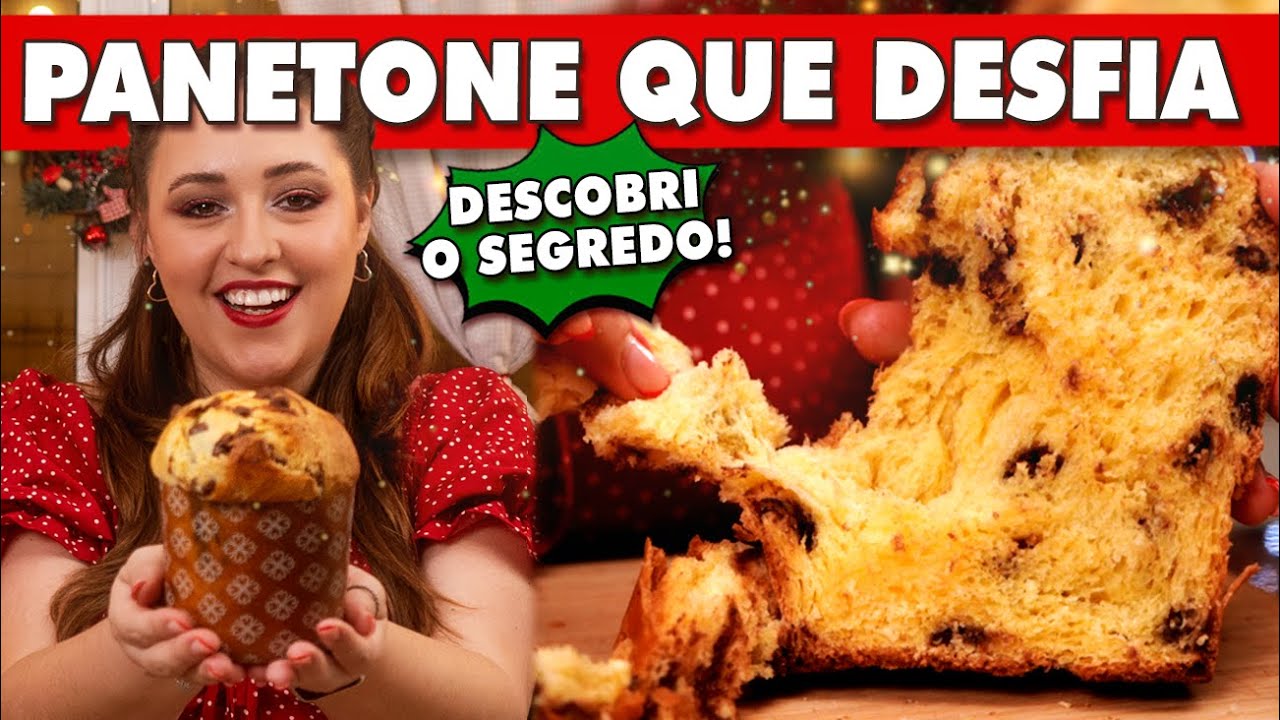 A MELHOR RECEITA DE PANETONE DA MINHA VIDA | Tábata Romero