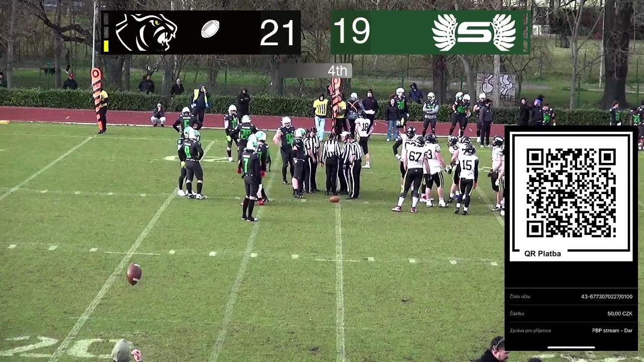 AFL - Prague Black Panthers vs. Salzburg Ducks