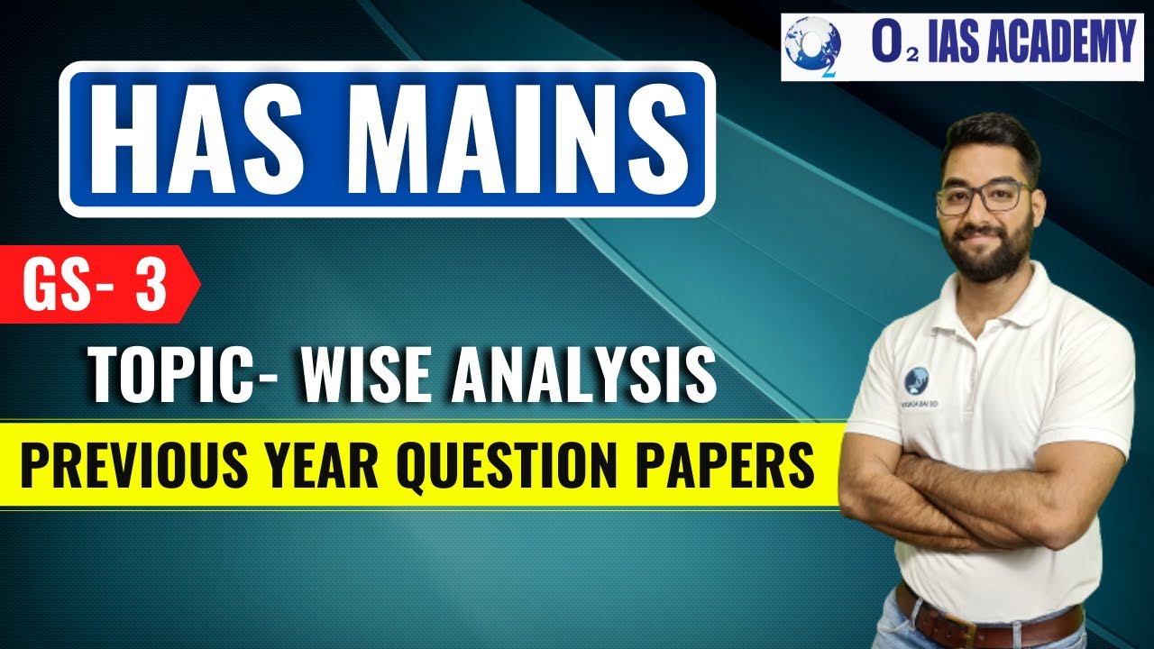 HAS Mains Previous Year Papers Analysis GS-3 - HPAS Mains Previous Years Trend Analysis- HPPSC Mains