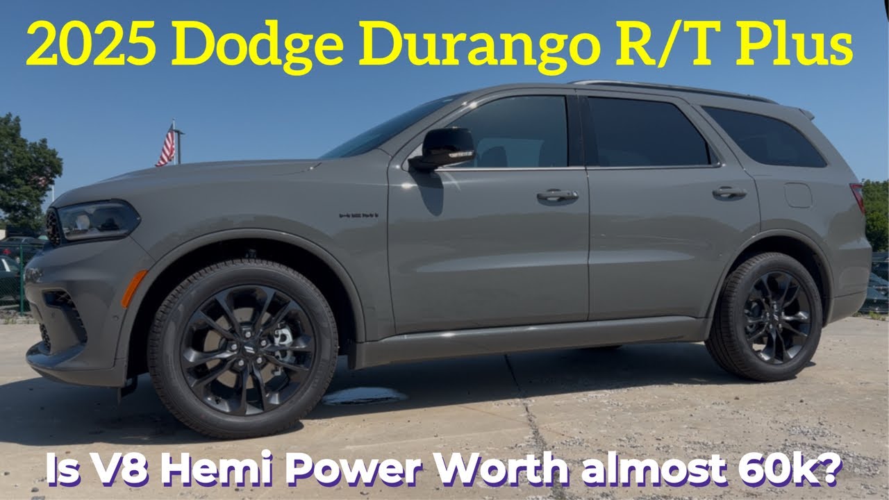 2025 Dodge Durango R/T Plus: Is The 2025 Durango R/T WORTH Almost 60k?