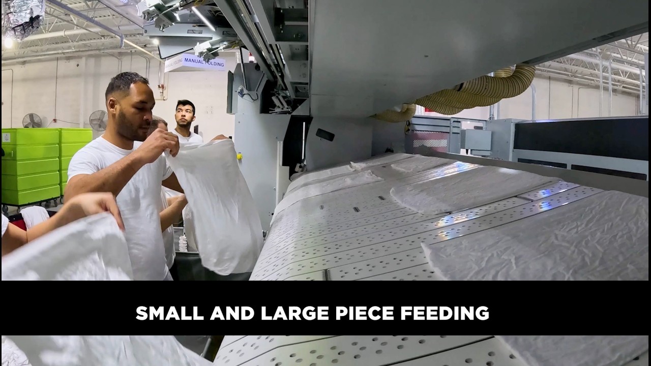 Automation | High Speed Laundry Solutions for Feeding, Ironing and Folding