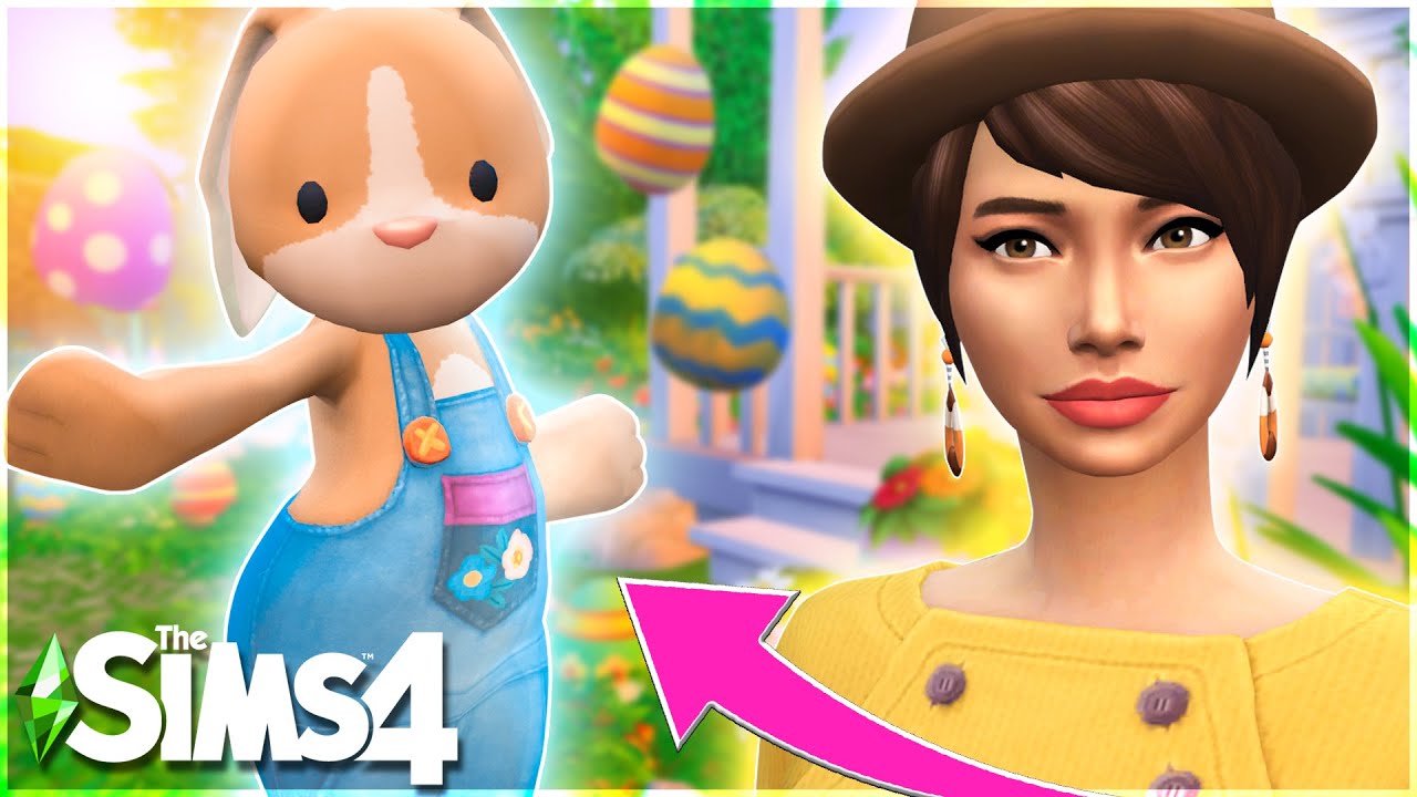 Kan man FÅ BØRN med PÅSKEHAREN I SIMS 4? 🐰