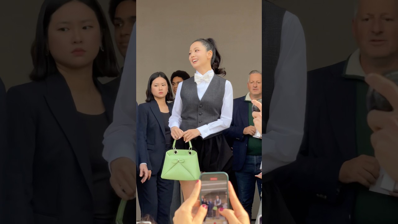 JISOO at the #DiorSS26 show