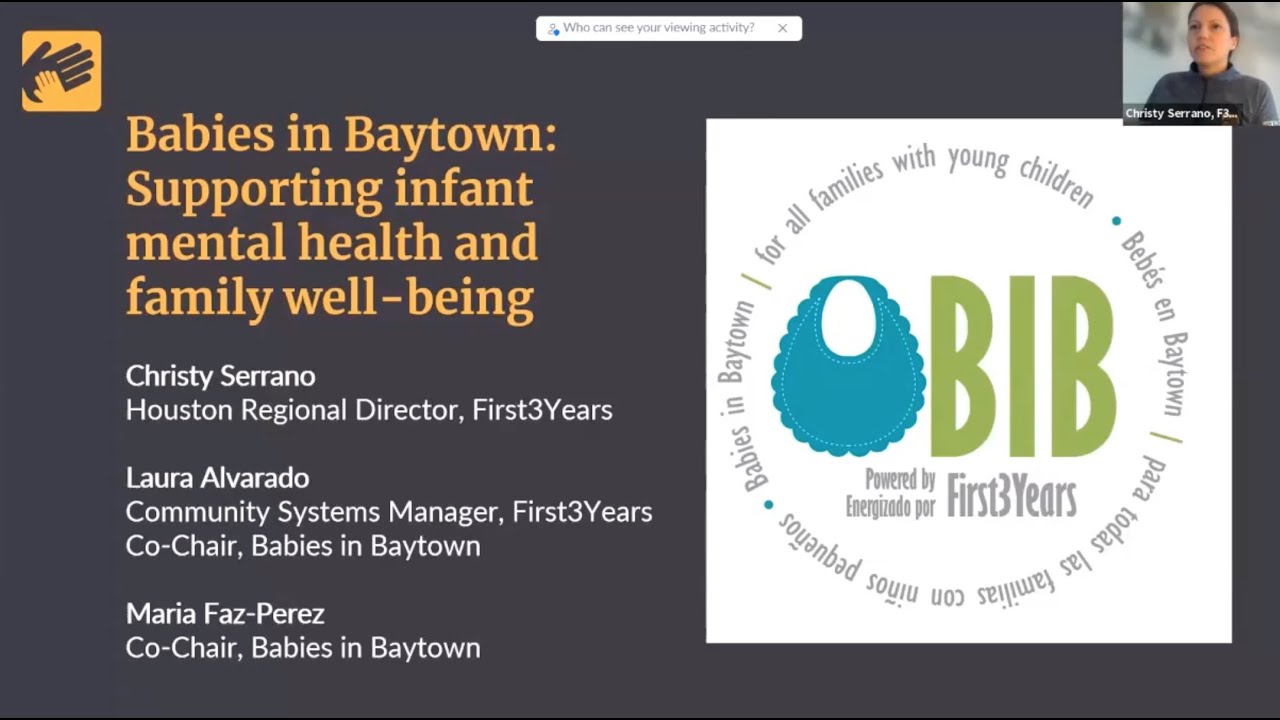 Babies in Baytown Supporting Infant Mental Health and Family Well being