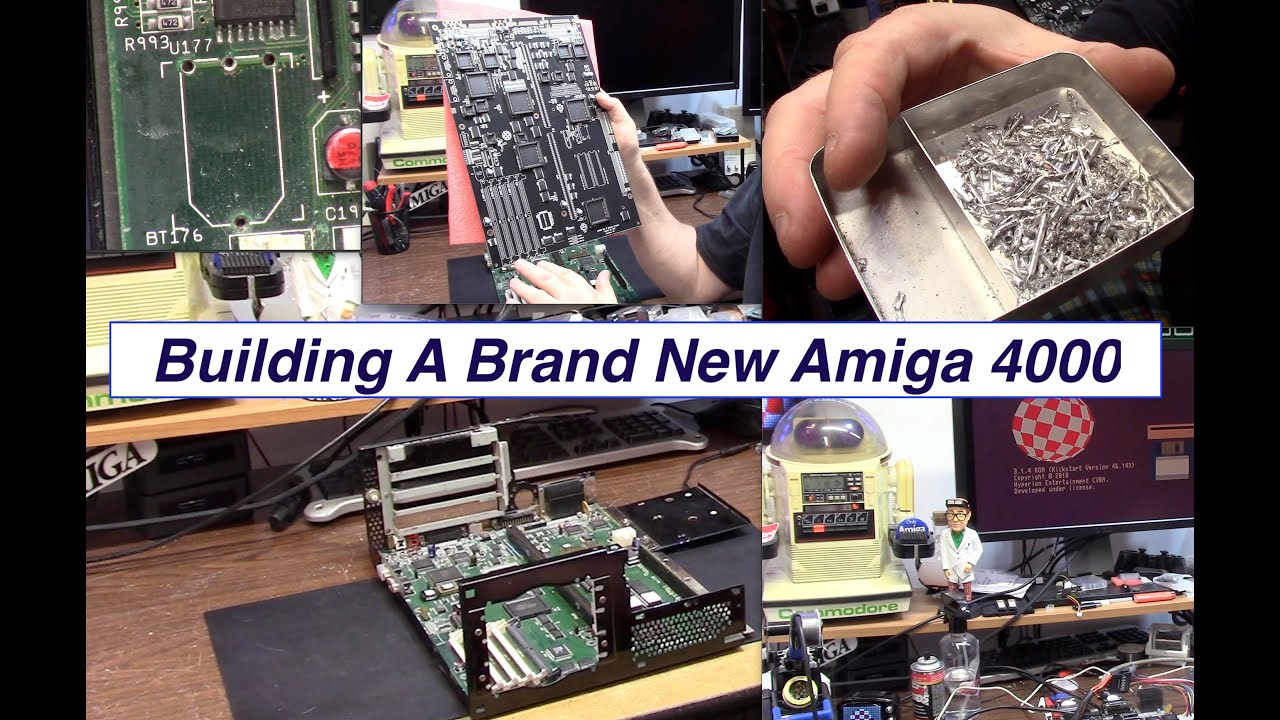 Сборка совершенно нового Amiga 4000d