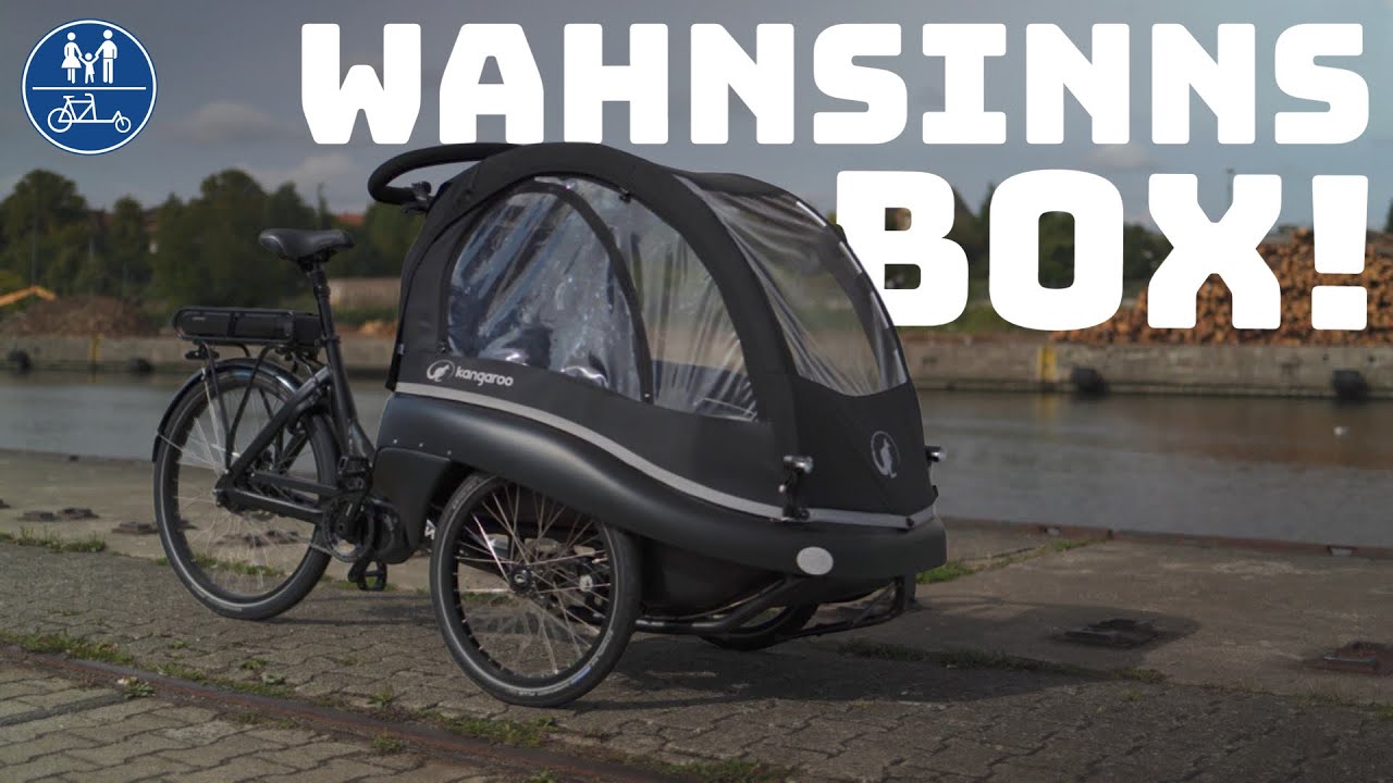 Kann Dreirad Premium? 🤨 Winther Kangaroo Luxe Lastenrad mit Automatik!