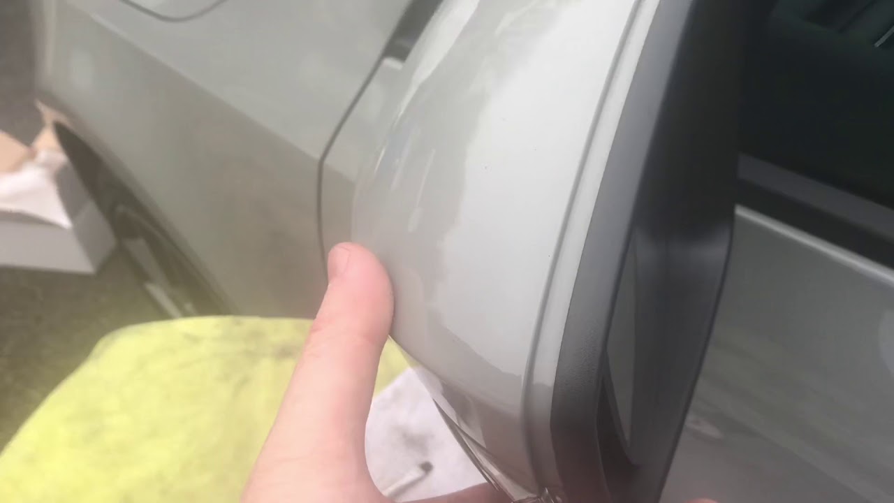 Установка накладок на боковые зеркала на Skoda Octavia MK 3