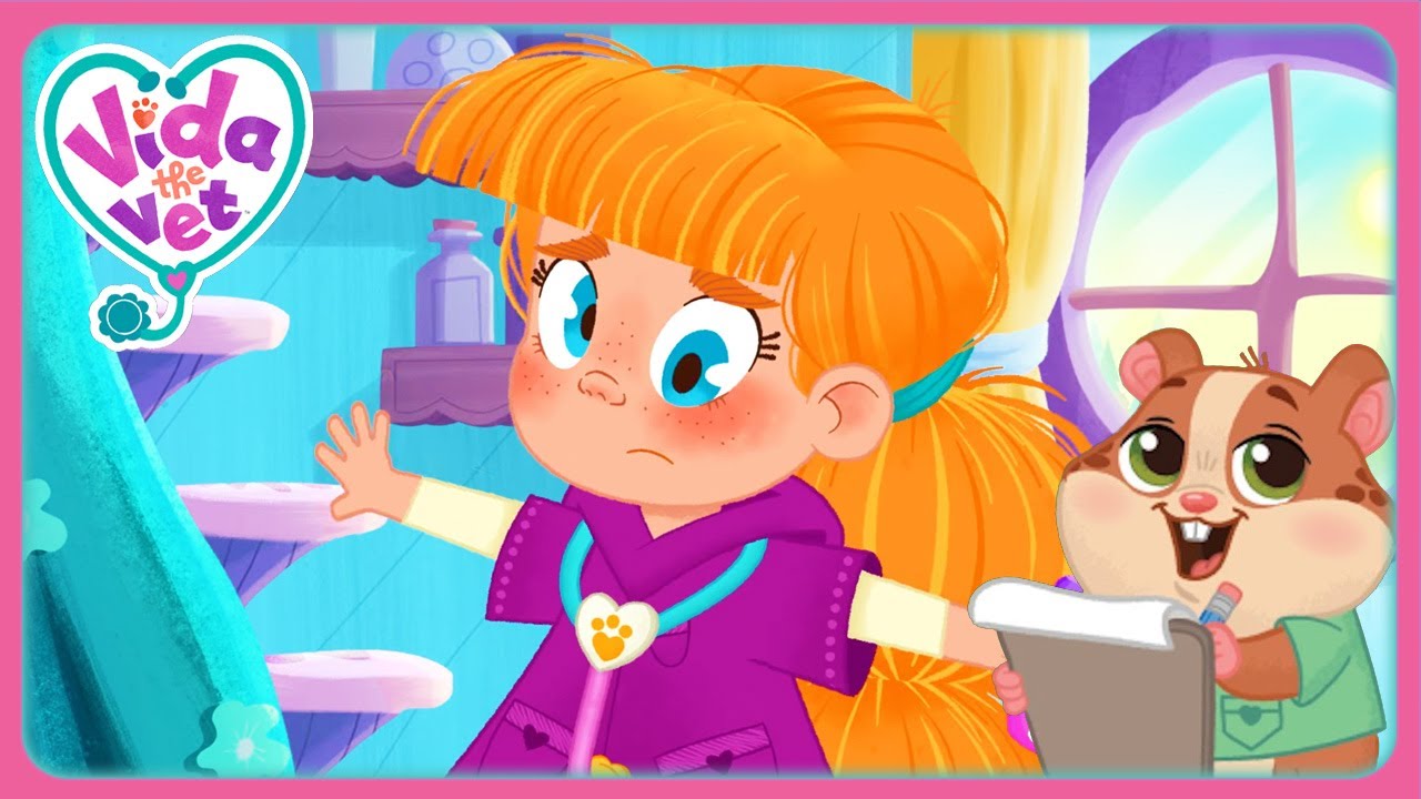 Vida The Vet Gets Dizzy (Compilation) | Vida the Vet | Cartoons for Kids