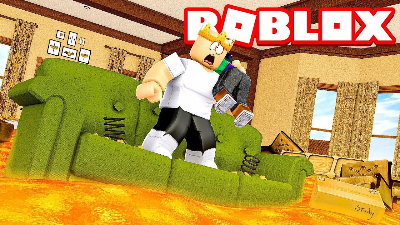 DANGER EVERYWHERE in the FLOOR is LAVA | Roblox