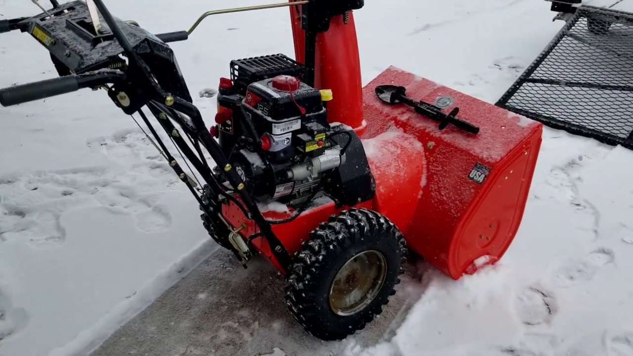 Ariens Deluxe 28 Snowthrower repair - Where did these pieces come from?