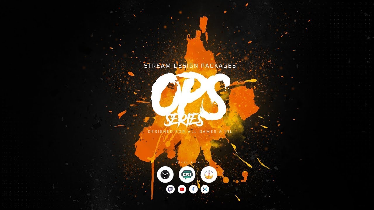 Full Twitch Stream Design Pack - Animated 