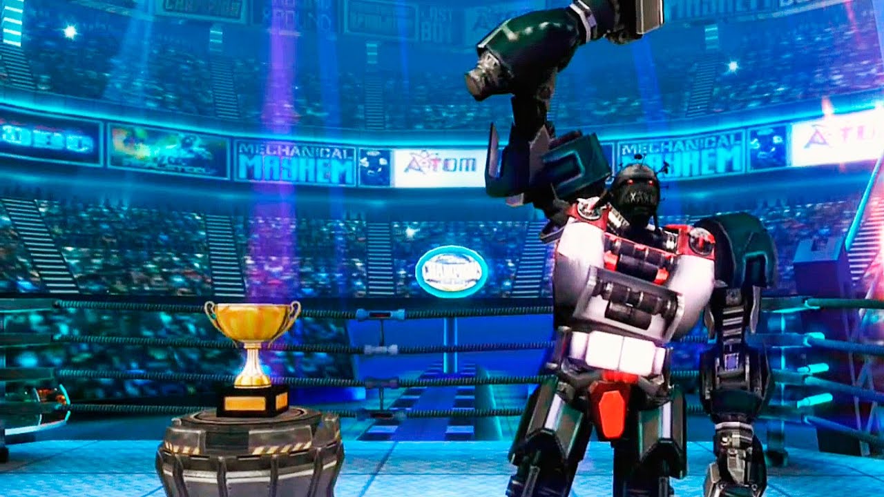 Real Steel Champions Crazy Bot VS ALL REGION IV ROBOTS Series of fights NEW ROBOT(Живая Сталь)