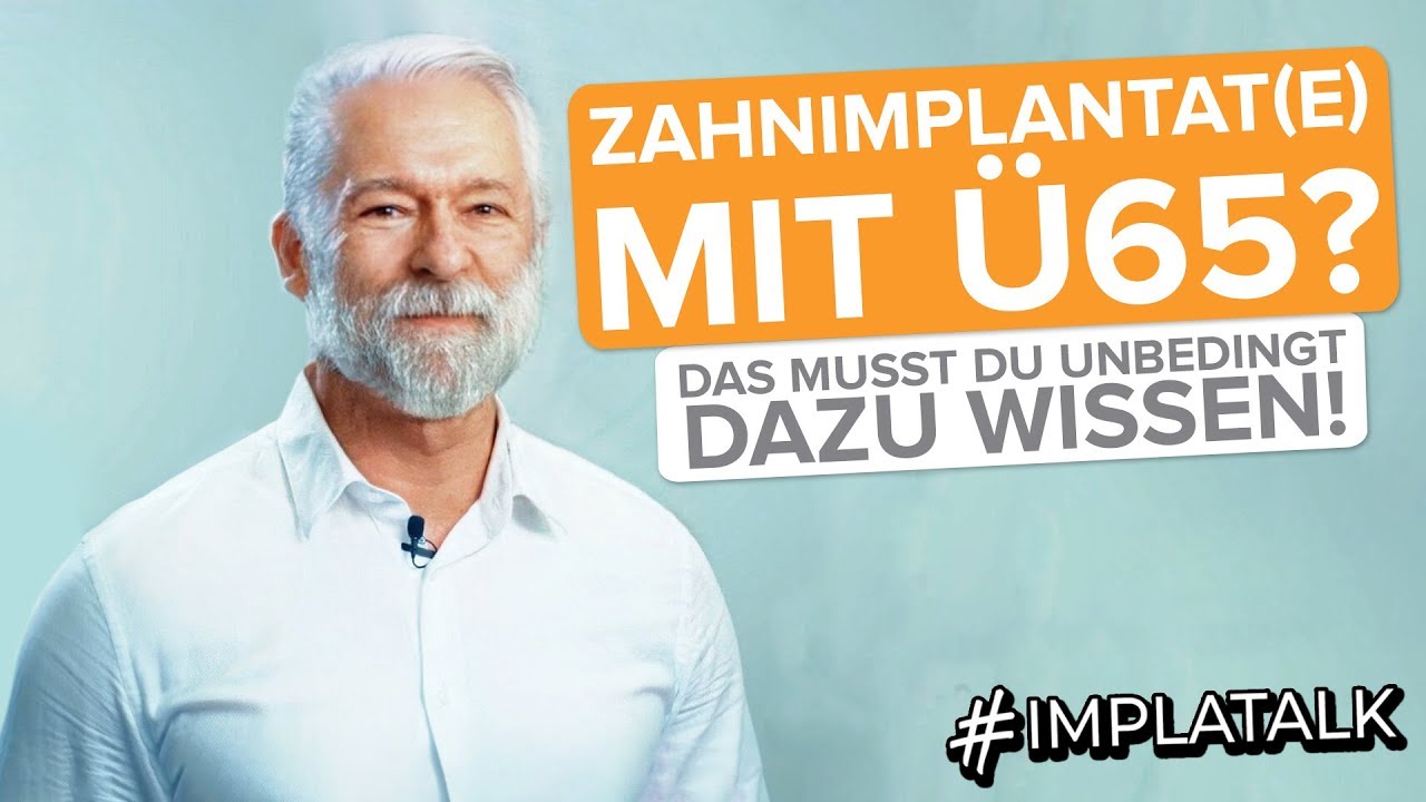Zahnimplantate im Alter für feste Zähne? 6 Gründe für festen Zahnersatz mit Ü65!