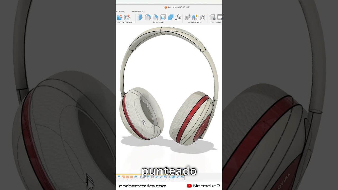 Objeto sin texturas en Fusion? #fusion360 #normaker #fusion360espa&ntilde;ol