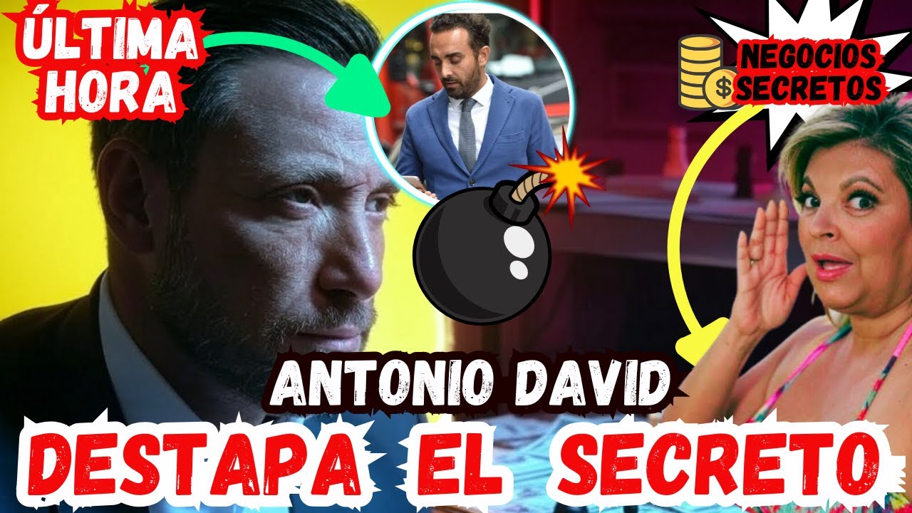 &iexcl;Esc&aacute;ndalo TOTAL! 🚨💥 ANTONIO DAVID verdad filtrada sobre FIDEL ALBIAC 💰