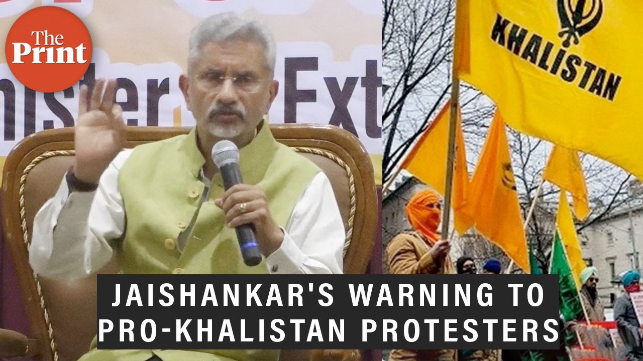 'India won't allow its National flag being pulled down' - Jaishankar warns pro-Khalistan supporters