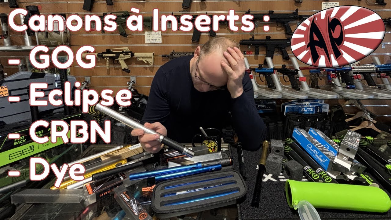 Eclipse S63, CRBN Nano, Dye UL-I, Freak,  Alliance Paintball vous dit tout sur les canons à inserts