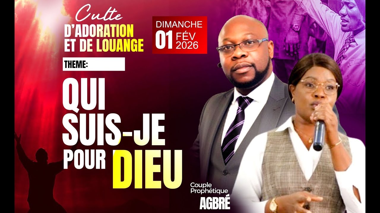 LE CULTE DU 01/02/2026 EN DIRECT. EGLISE GUERISON DIVINE