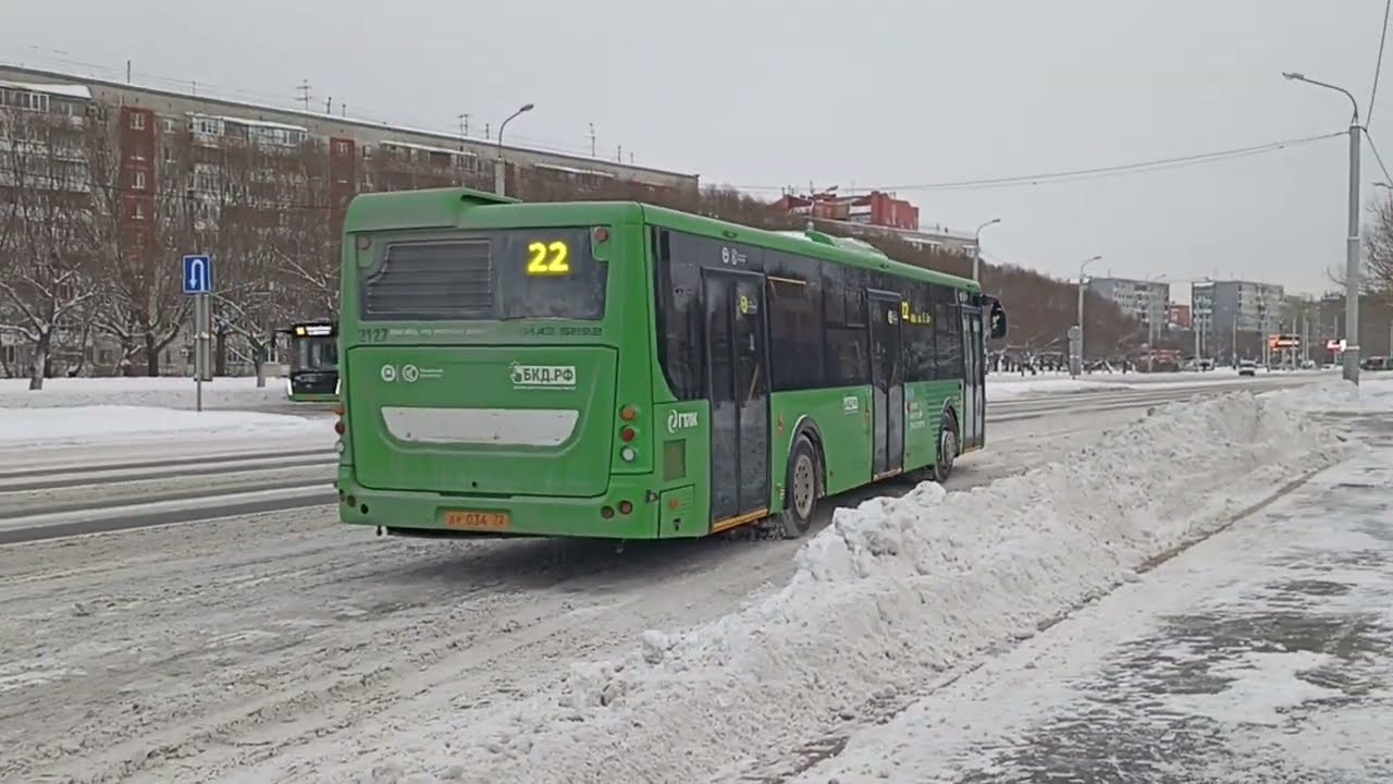 ЛиАЗ-5292.65 || АУ 034 72 || 22 маршрут || г. Тюмень || 