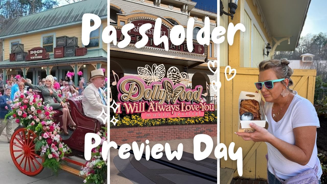 Dolly, Cinnamon Bread & Insane Crowds | Dollywood Passholder Day 2025 | (VLOG)