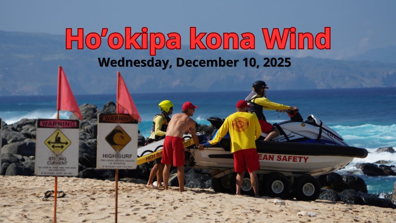 Ho’okipa Kona Wind day!