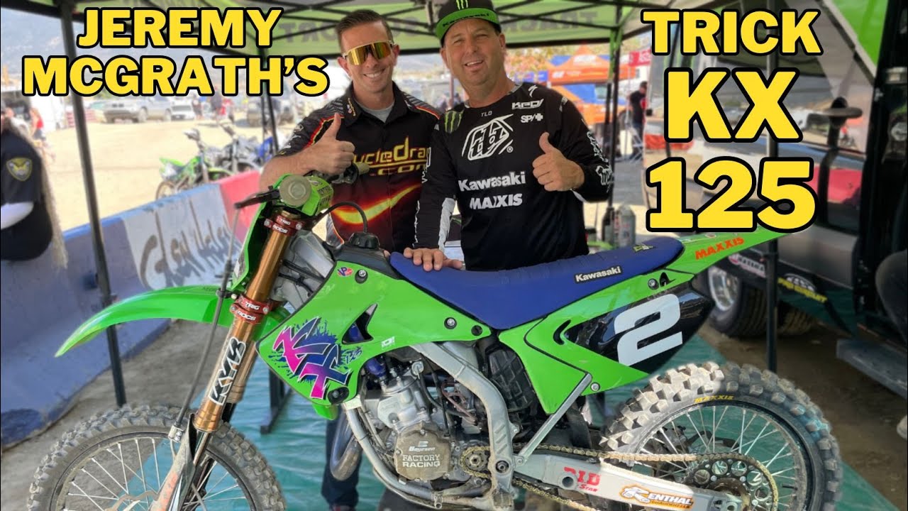 How Jeremy McGrath Modernized His Classic Two Stroke for the Vet Nationals!