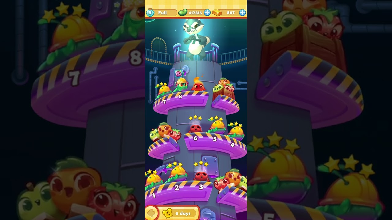 Farm Heroes Saga: Rancid's Lair event level 7 & 8 & 9