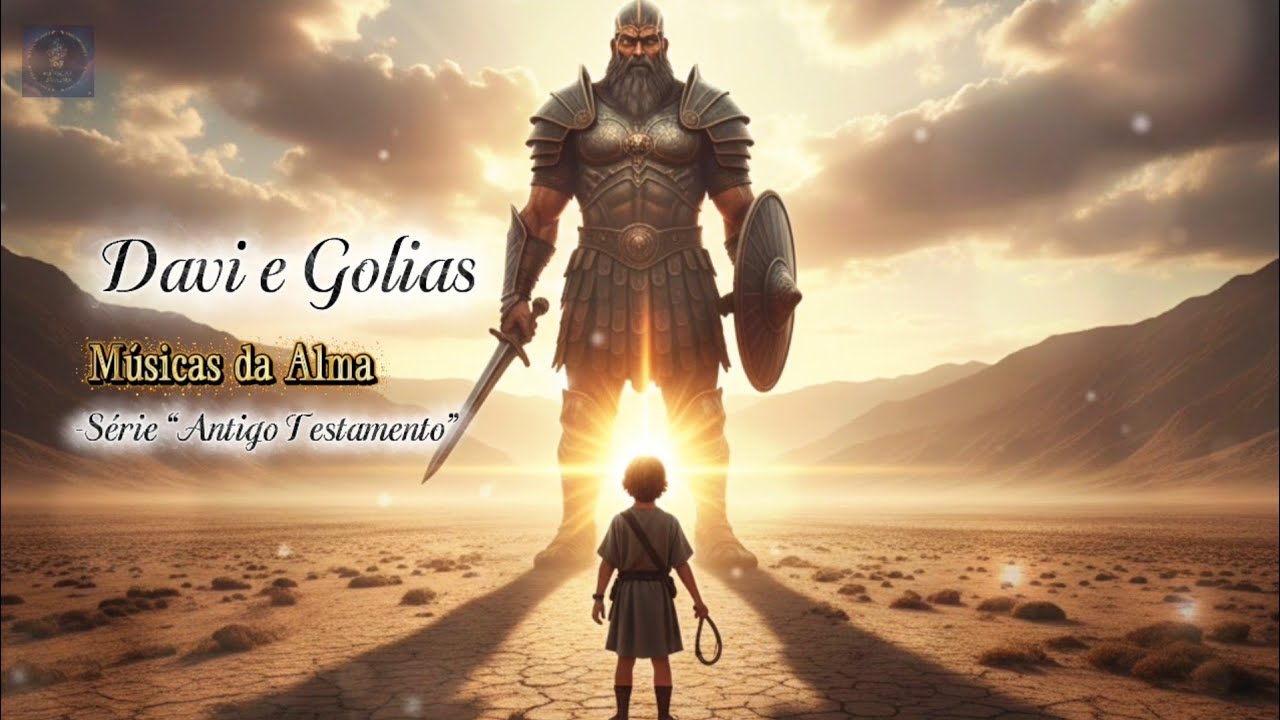 DAVI E GOLIAS: A Fé Contra o Gigante | Série Antigo Testamento [Músicas da Alma]