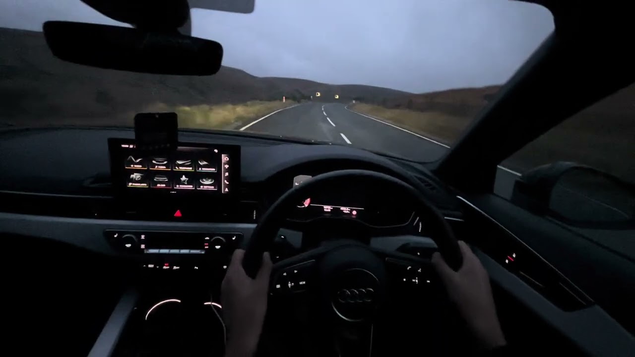Audi A4 POV Drive | Smooth & Refined
