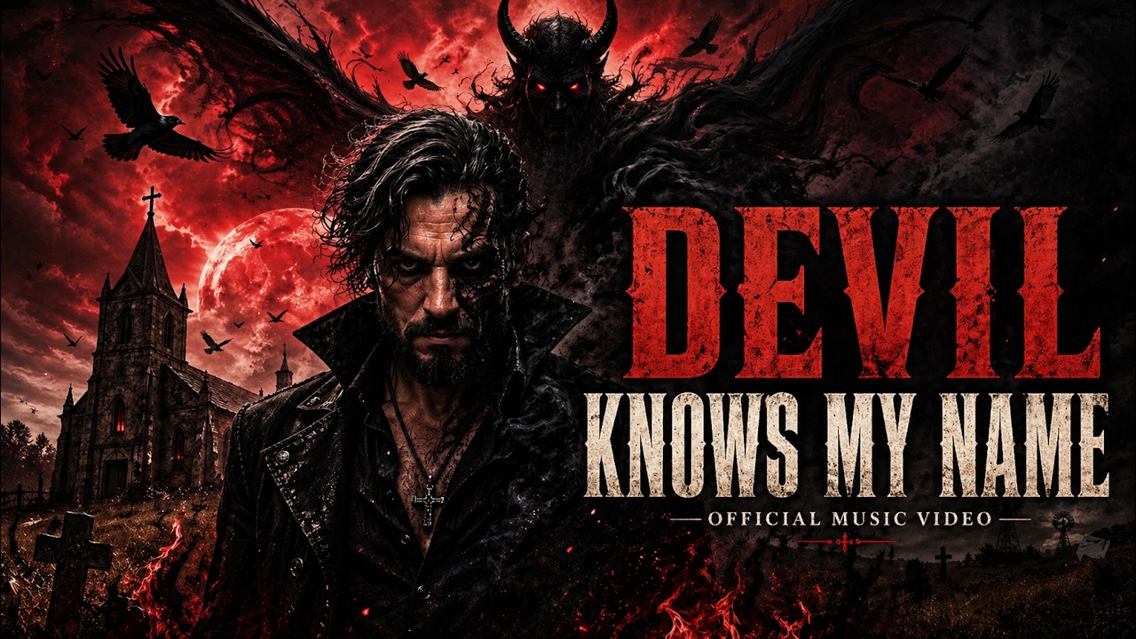 DEVIL KNOWS MY NAME Dark Song About Power & Darkness  I Burn But Never Die | Country Rock Ballad