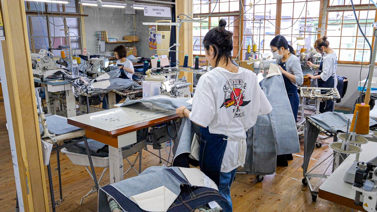 World-class Japanese jeans artisans with exceptional skills— and How to Make It