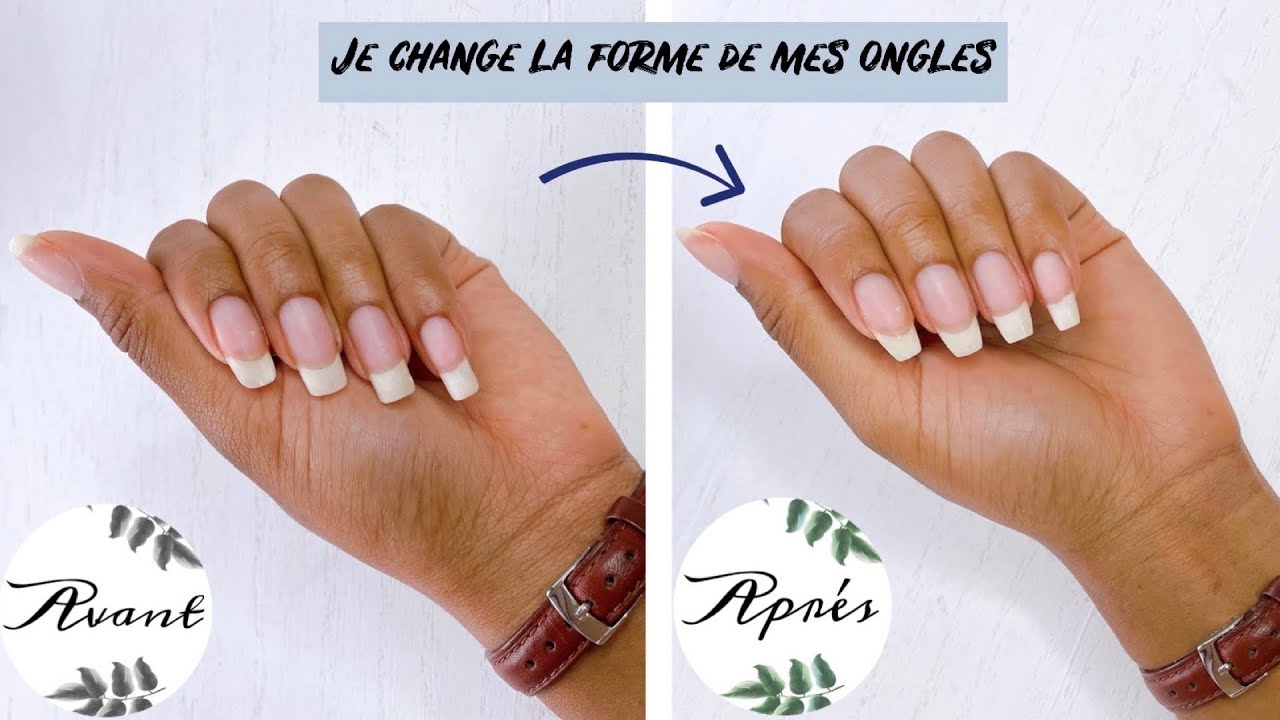 CHANGER LA FORME DE SES ONGLES | BALLERINE