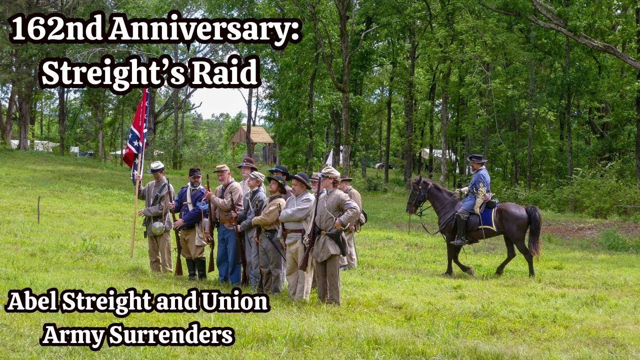 162nd Anniversary! Streight’s Raid Reenactment | Abel Streight and Union Army Surrenders