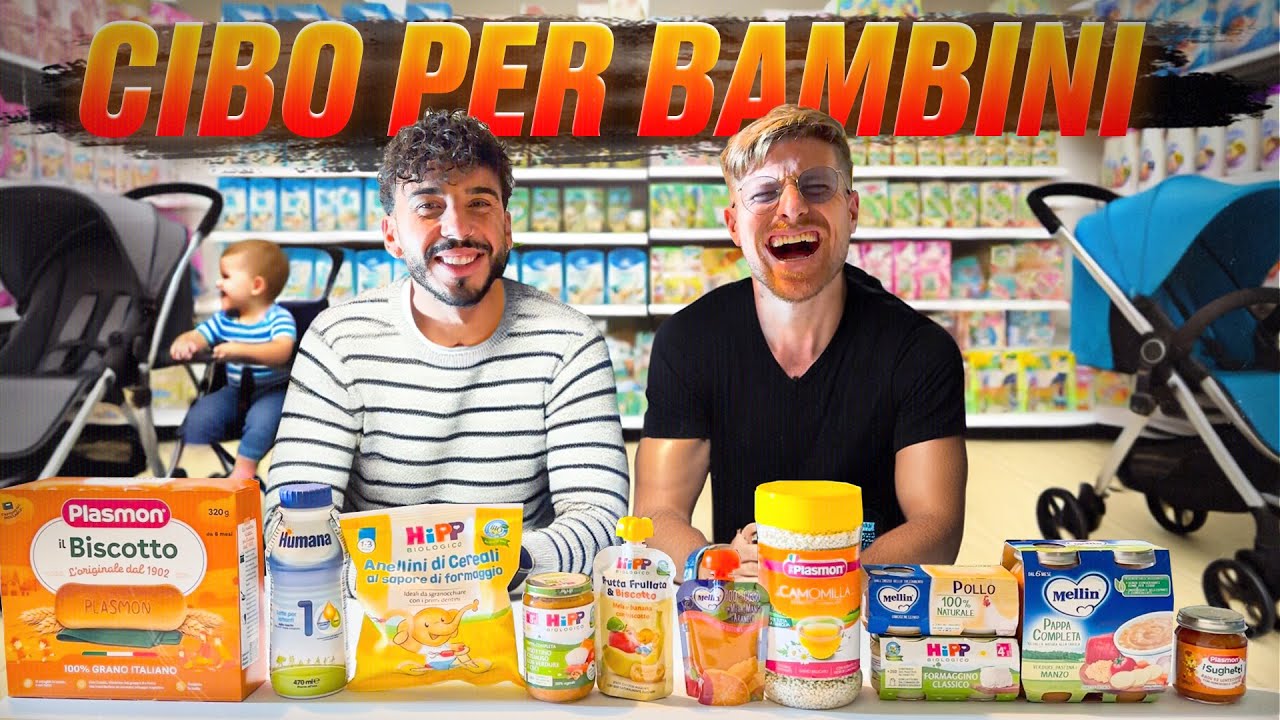 PROVIAMO TUTTO IL CIBO PER BAMBINI DEL SUPERMERCATO - NON DOVEVAMO FARLO RISCHIAMO DI STARE MALE!