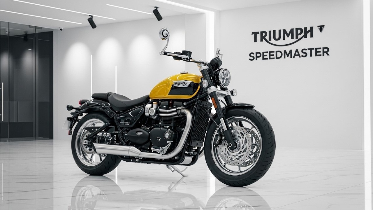 Официально представлен! Triumph Speedmaster 2026 – ретро-круизер, о котором мечтает каждый мотоци...